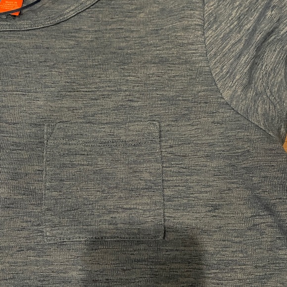 Joe Fresh Heathered Blue Tee - Picture 4 of 5